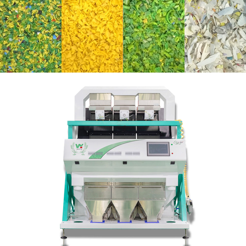 工場質の製造者3シュート192チャネルのプラスチック餌色の分類機械中国製