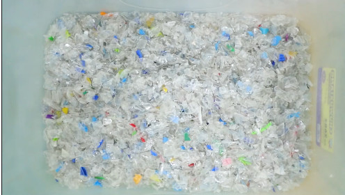 不用なプラスチック リサイクルのためのABSペットびんの薄片CCD色の選別機機械