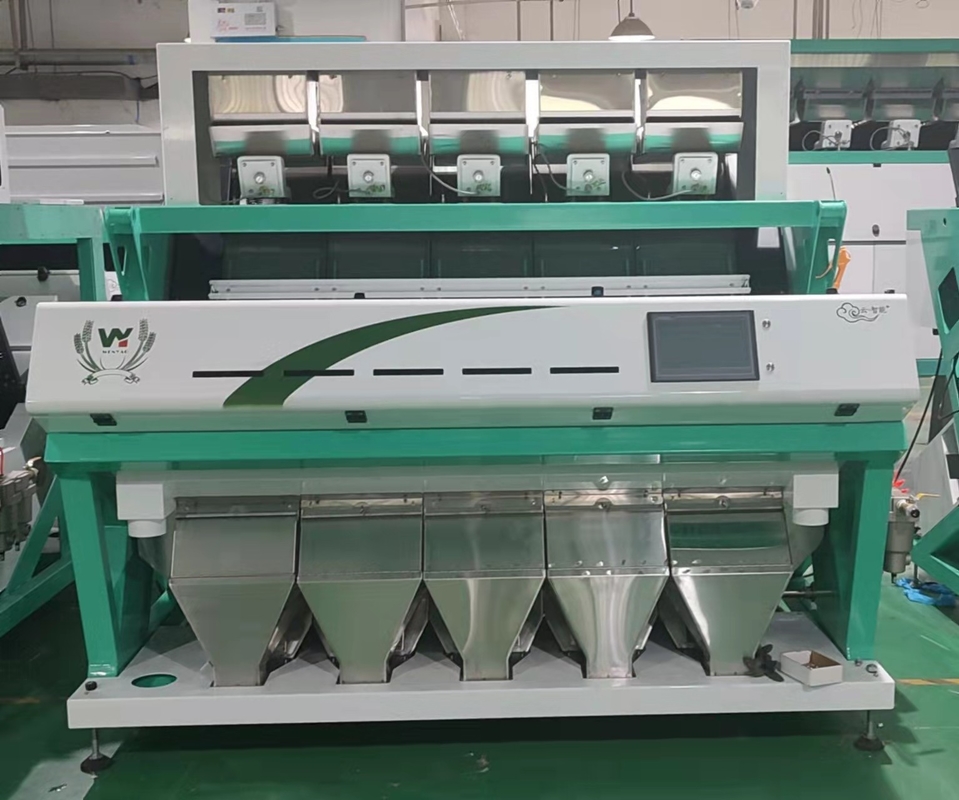 5つのシュート東芝日本CCDが付いているプラスチック色の選別機機械