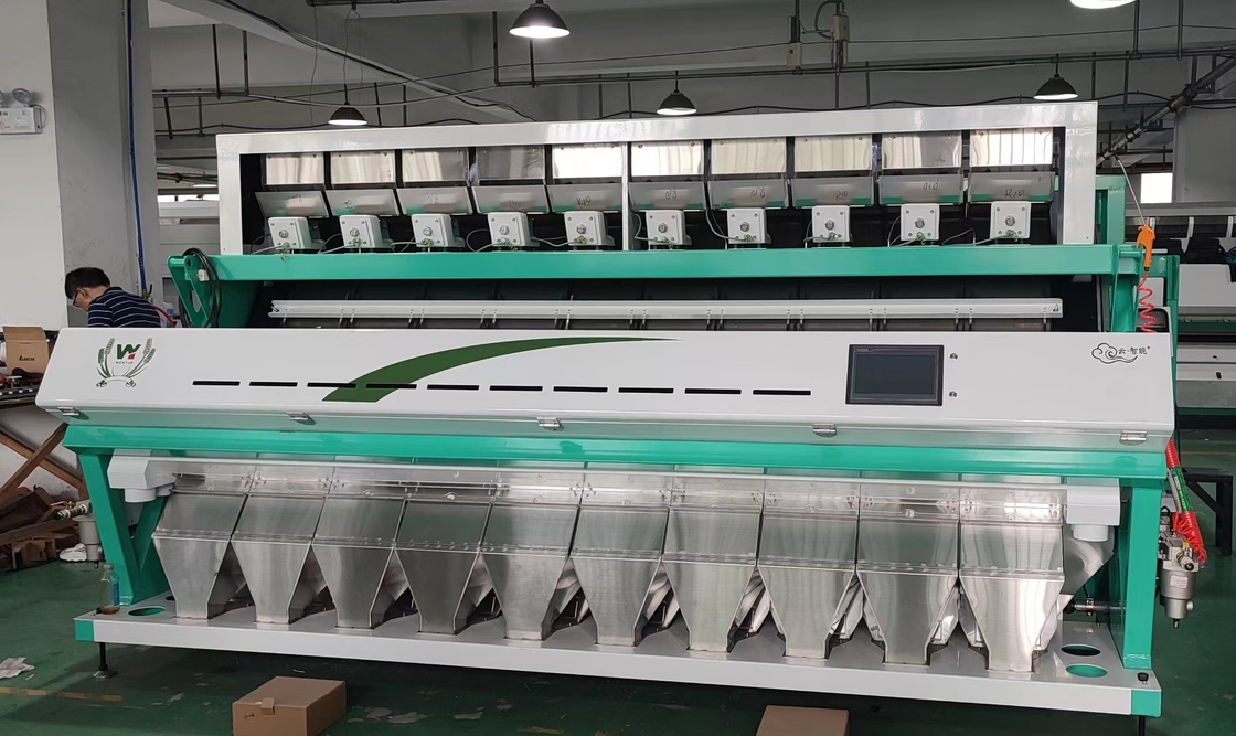 5つのシュート東芝日本CCDが付いているプラスチック色の選別機機械
