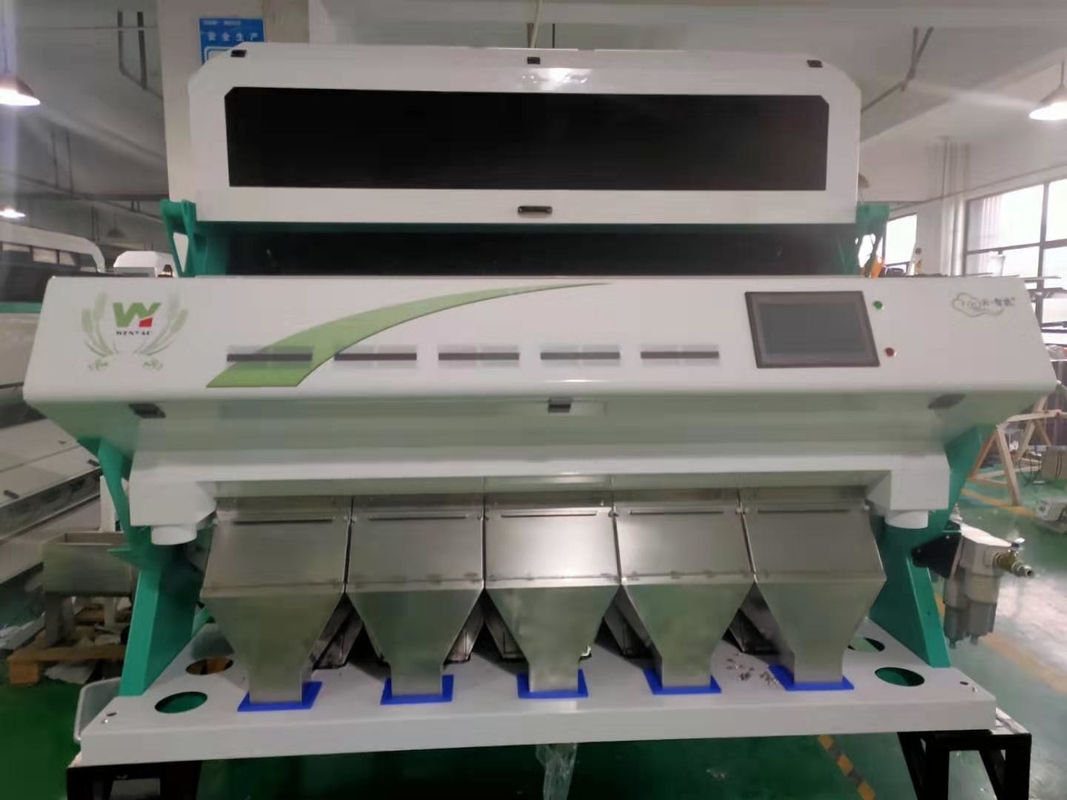 プラスチック粒子色の分類機械PPをリサイクルしてポリ塩化ビニール色の分離器機械をかわいがりなさい