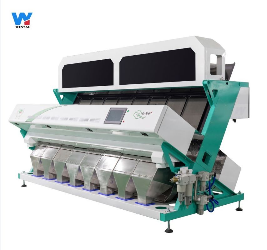 穀物/レンズ豆/オオムギのための改善された多機能穀物の光学色および形の選別機