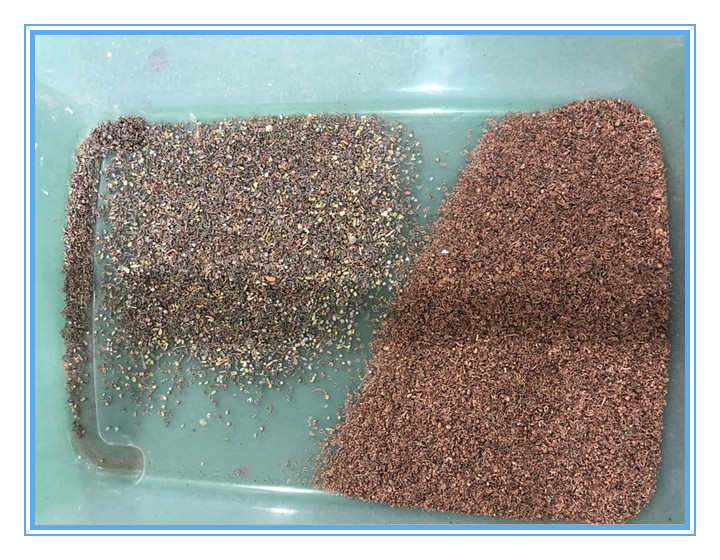 容易な操作光学色の選別機のプラスチック金属のガラス固形廃棄物の分離器
