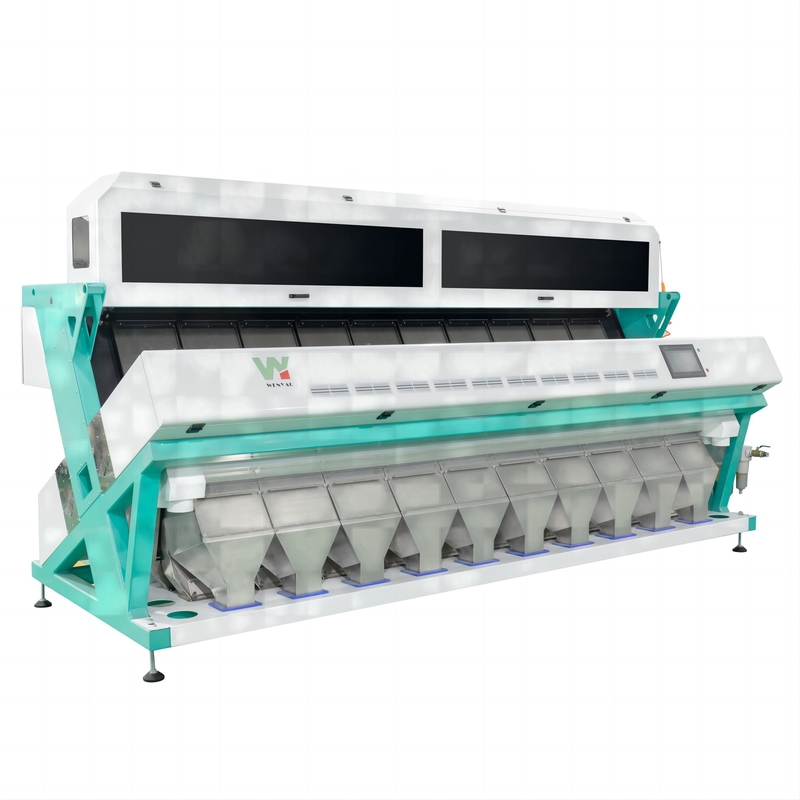 Wenyao 10 Ton/Hの米色の選別機機械AI理性的なLEDライト光学選別機