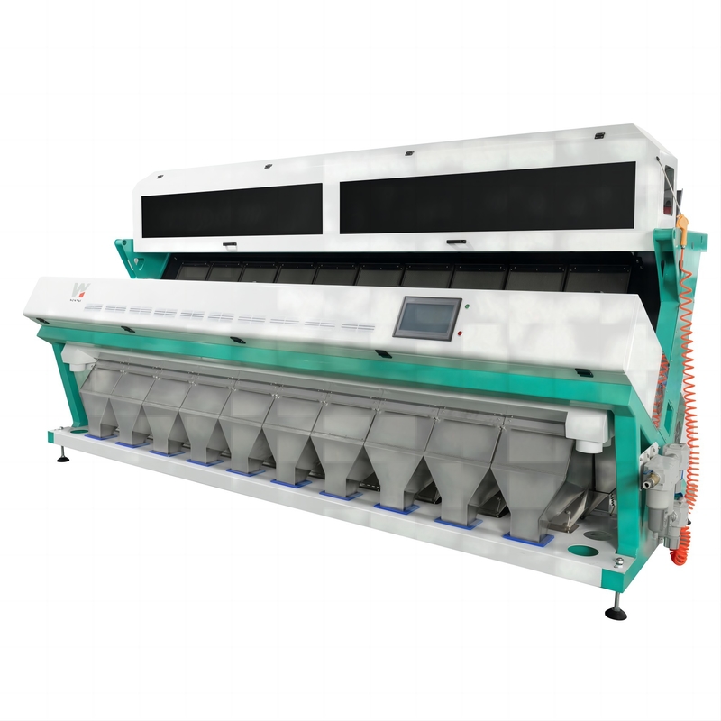 Wenyao 10 Ton/Hの米色の選別機機械AI理性的なLEDライト光学選別機