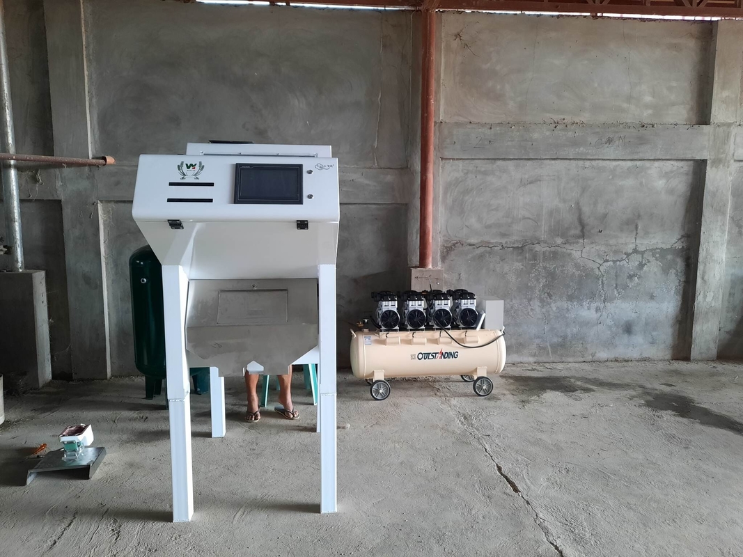 ウェンヤオ 200gk/H ブラック ホワイト セサムシード カラーソート機 高画質のカラーソート機