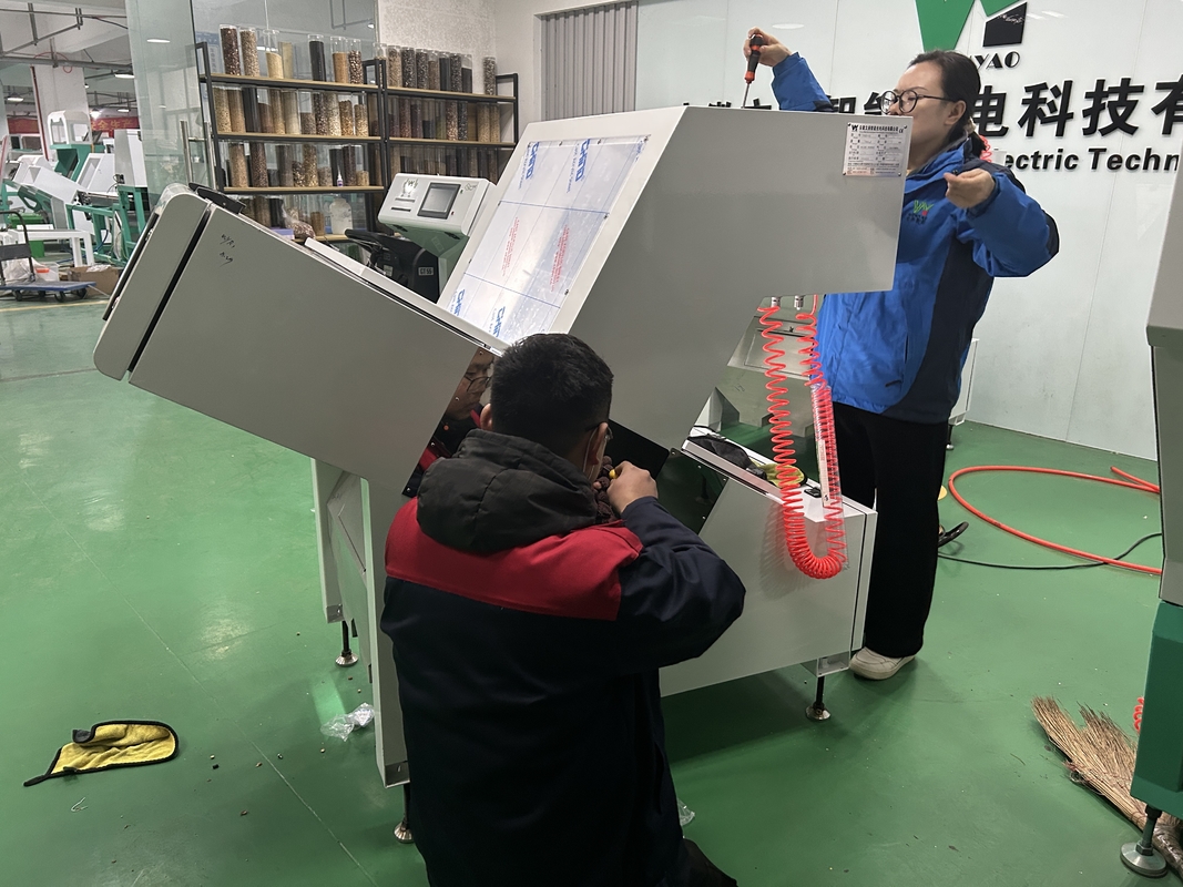 操作しやすいコーヒー豆色分別機 400 - 800t/h 日本ニコンレンズ