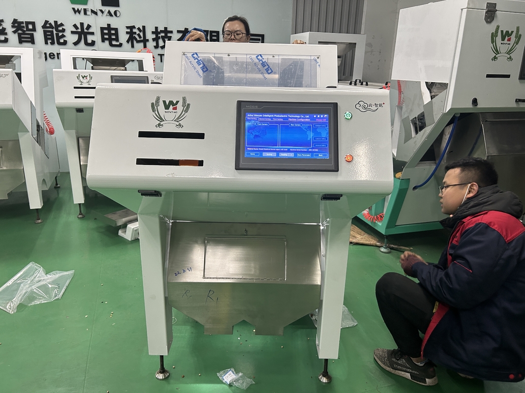 操作しやすいコーヒー豆色分別機 400 - 800t/h 日本ニコンレンズ