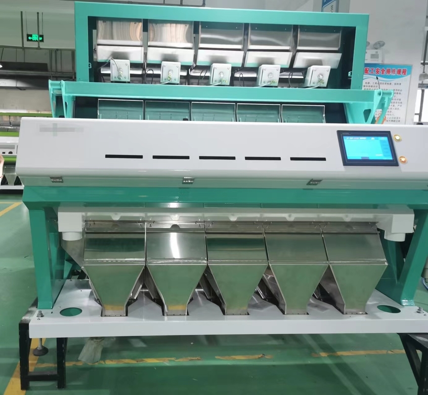 インテリジェント色 Sorter 多機能色 Sorter 穀物 豆 種子 プラスチック Sorter CCDカメラと320チャンネル