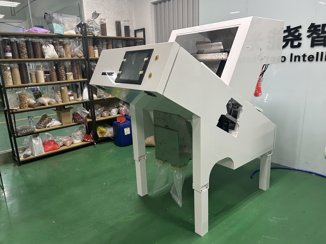 アメリカ インテリジェント チップ ガーリック カラーソート マシン LEDライト 最良状態
