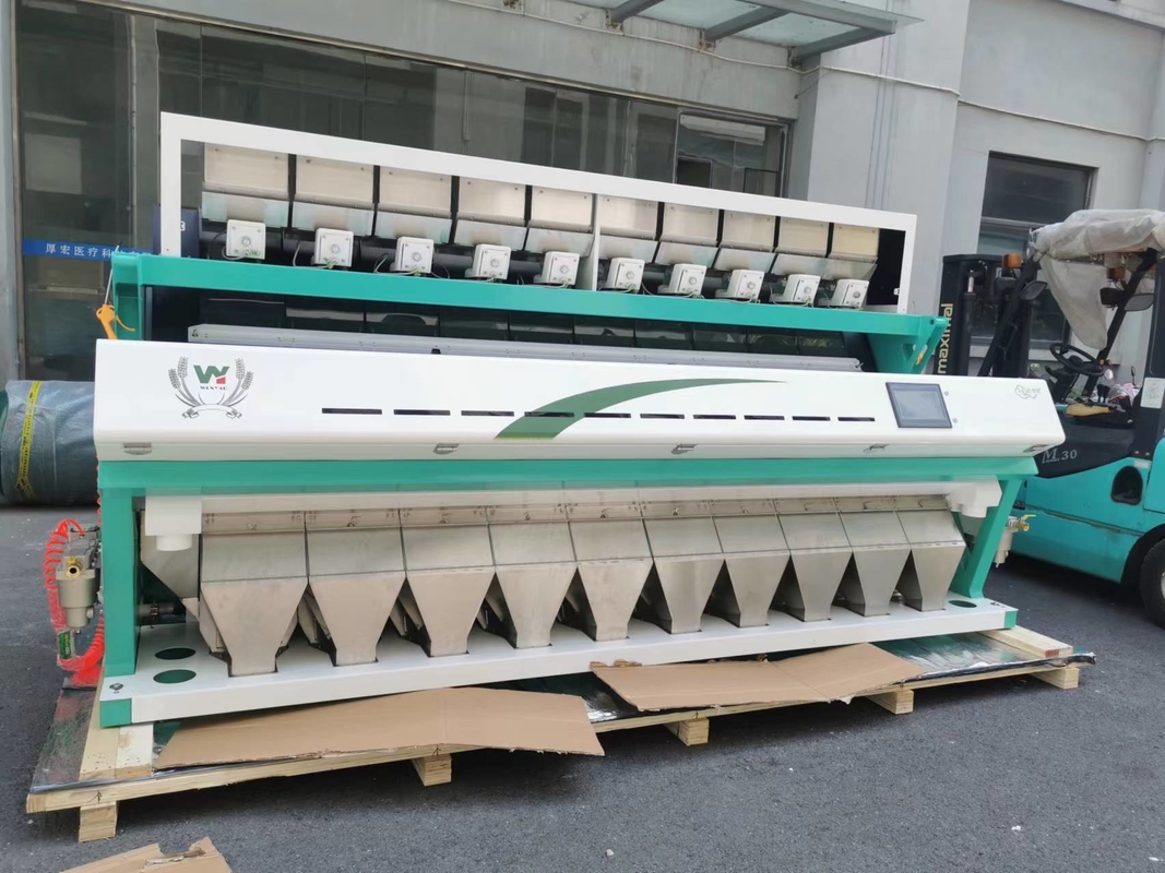 黒色プラスチックフレークカラー選別機 インテリジェントCCDカラースペレーター 高効率カラー分離機 PVC PET用