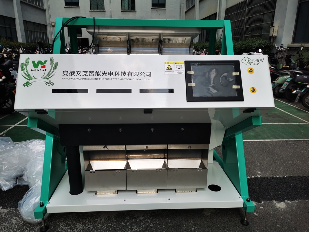 3 シュート 安定した品質 ハゼナッツの分類機 色の分類機 メーカー