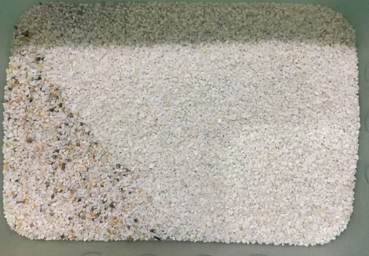 最新のソフトウェア 暗黄色の外物質を除去するためのヒマラヤ塩色ソート機