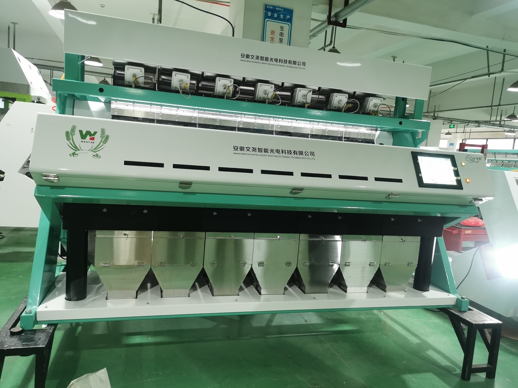 ウェンヤオ コーヒー 豆 ハゼナッツ カルダモム 加工 色分け機 工場 色分け機