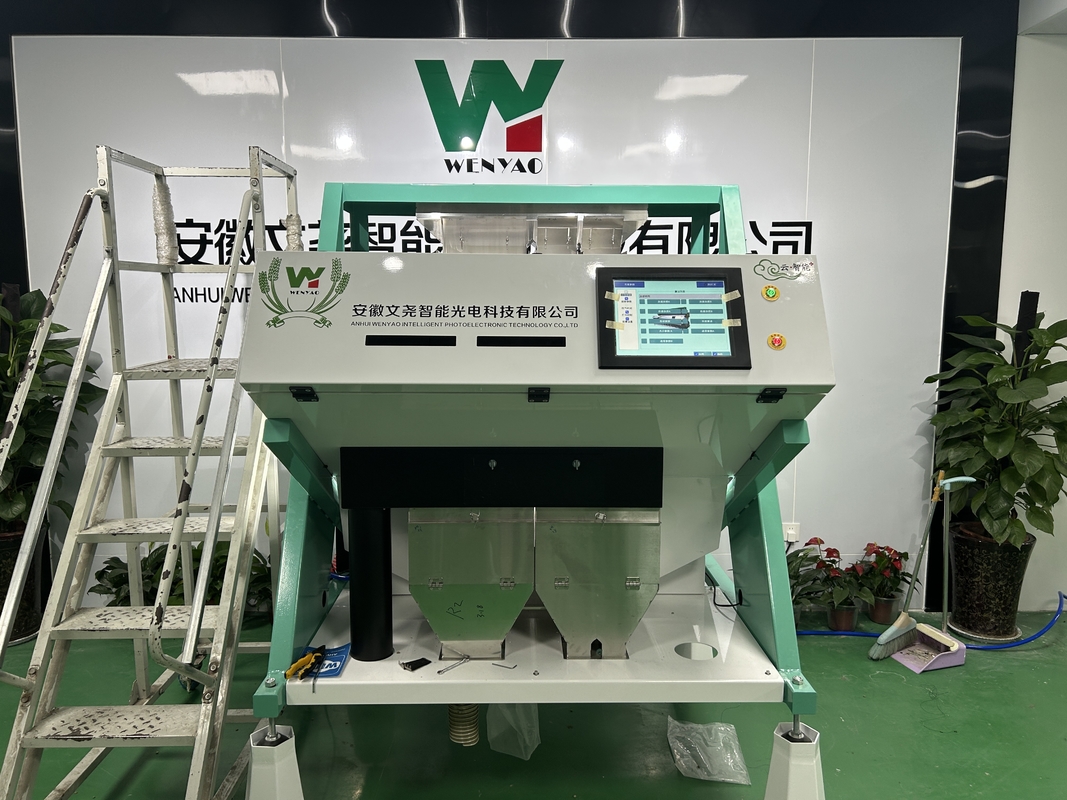 ウェンヤオ 500-1500kg/h コーヒー豆 米 ガーリン カラー 光学分類 穀物 カラーソート機