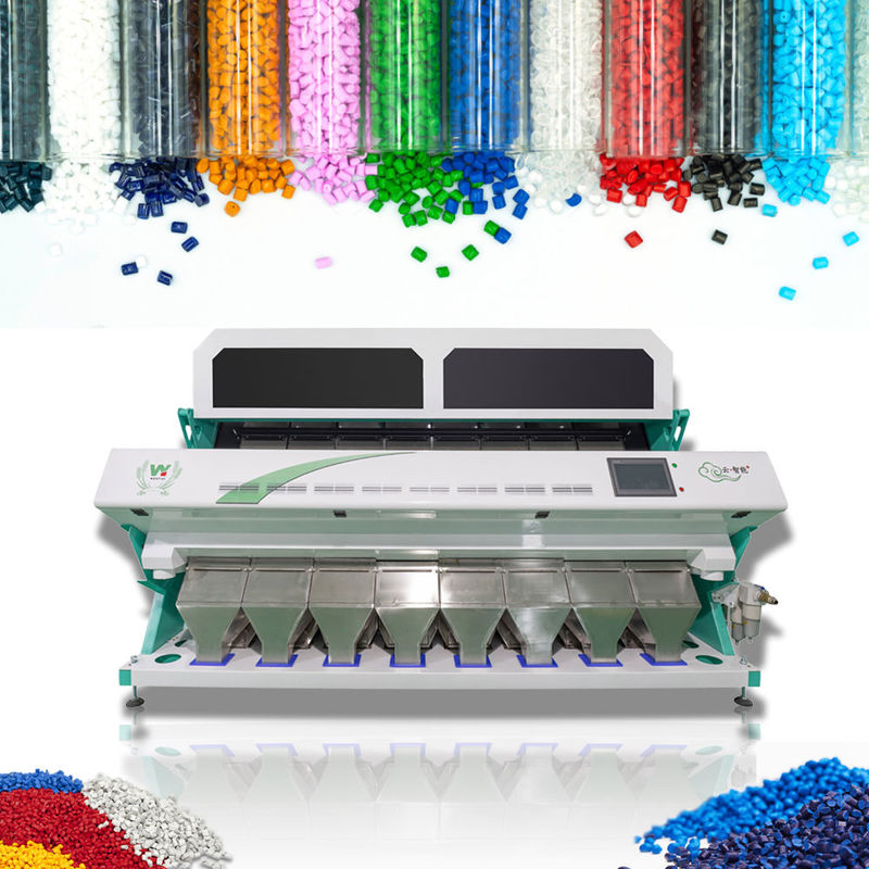 ウェンヤオ 8 チュート 高精度分類色分類機 リサイクルプラスチック色分類機