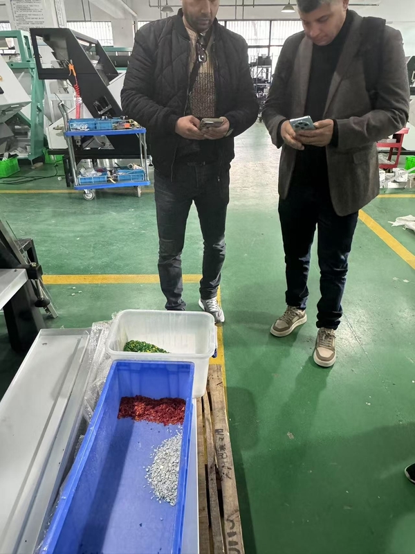 ウェンヤオ カラーソート機械 PET PVC フレイク プラスチック カラーソート 色の違い