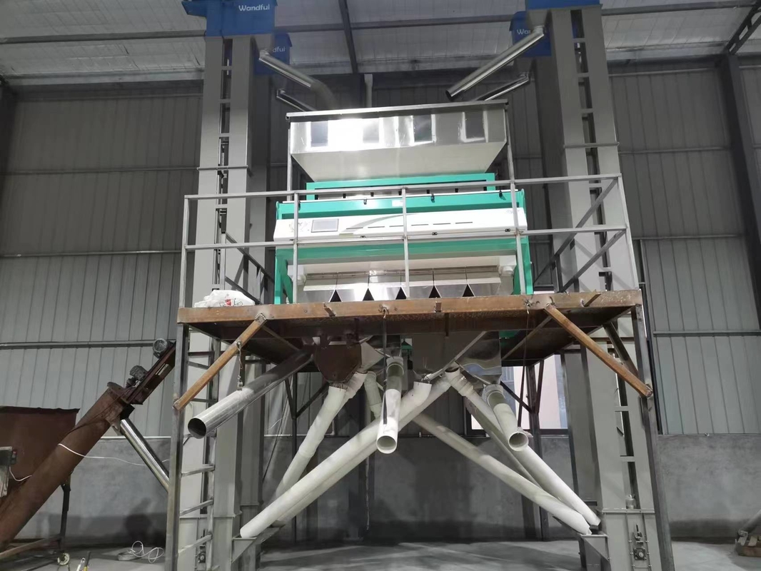 ウェンヤオ 12 チャート 大容量 小麦色分別機 自動穀物色分別機