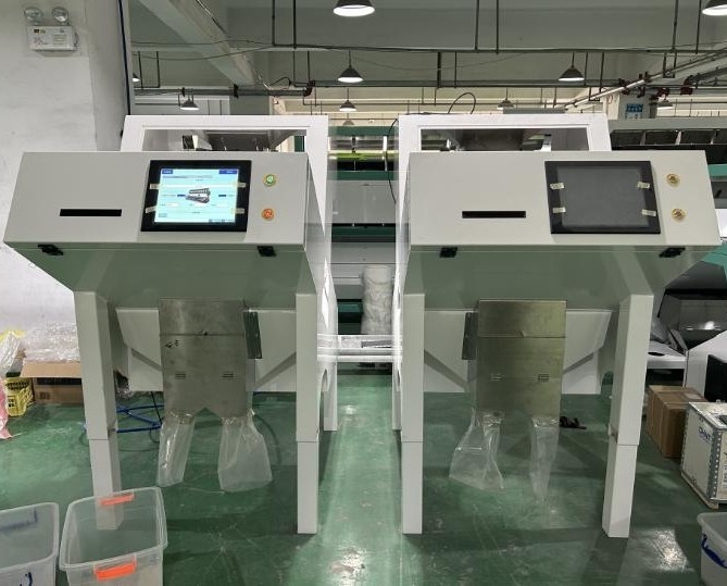 小型光学種子色分別機 優れた性能種子洗浄機