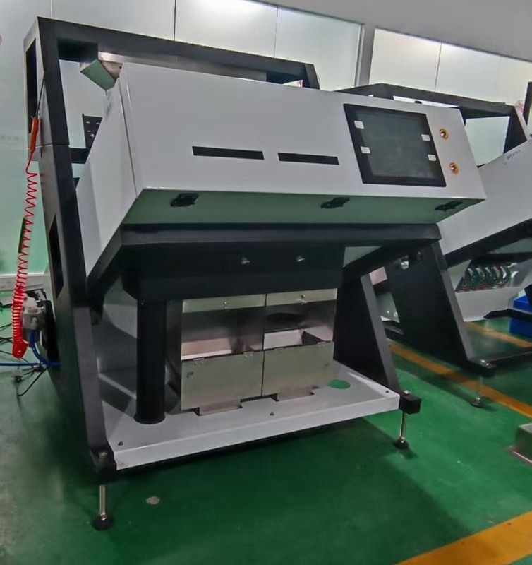 操作が簡単 ステンレス304食品グレードホッパー付きのコーヒーカラーソート機