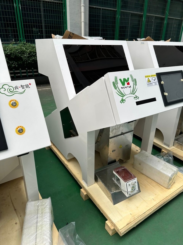 ウェンヤオ 64チャンネル 光学豆ソート CCD ルピン色ソート マング豆 白豆色ソート機