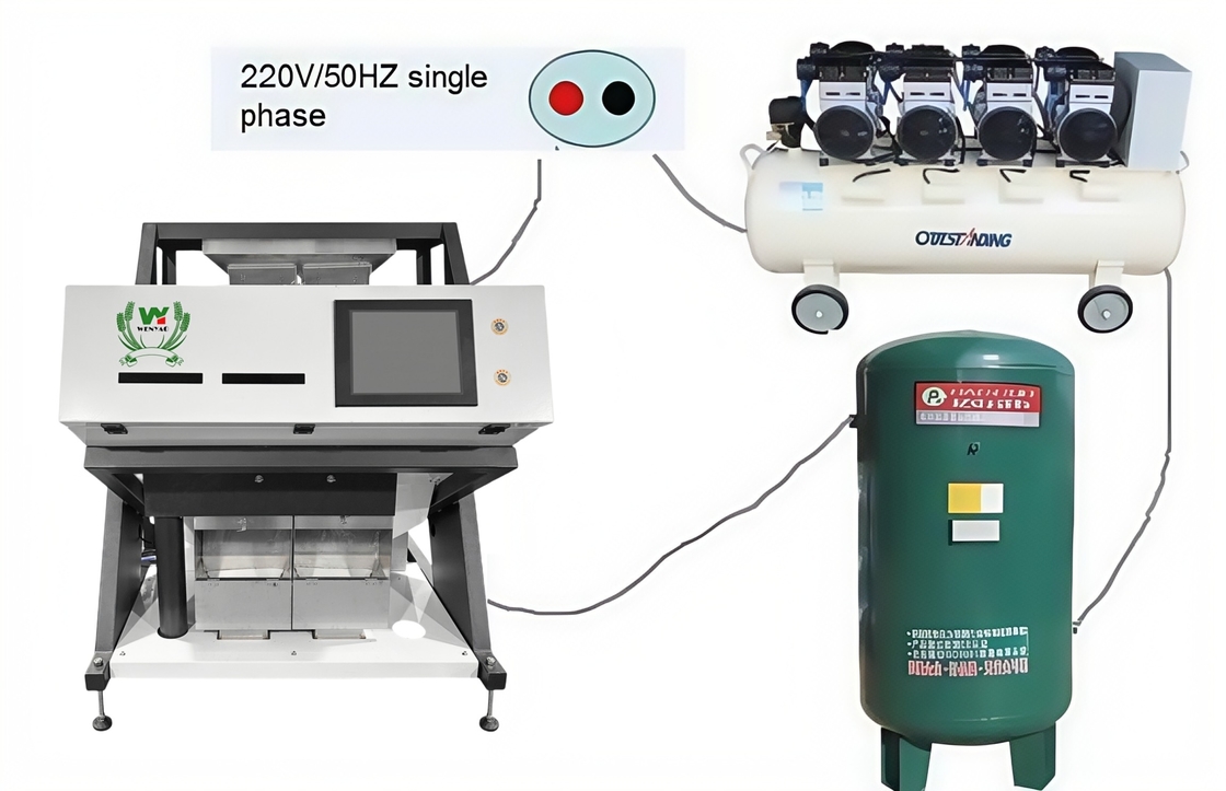ウェンヤオ 2 チャート 128 チャネル インテリジェント ココナッツ粒子の色分け機