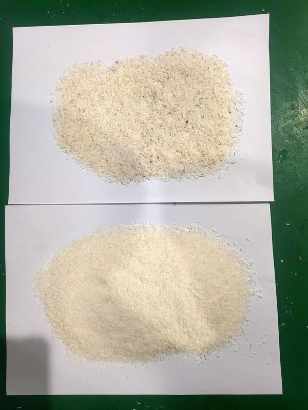乾燥ココナッツCCD色選別機（黒色・黄色異物除去用選別機）