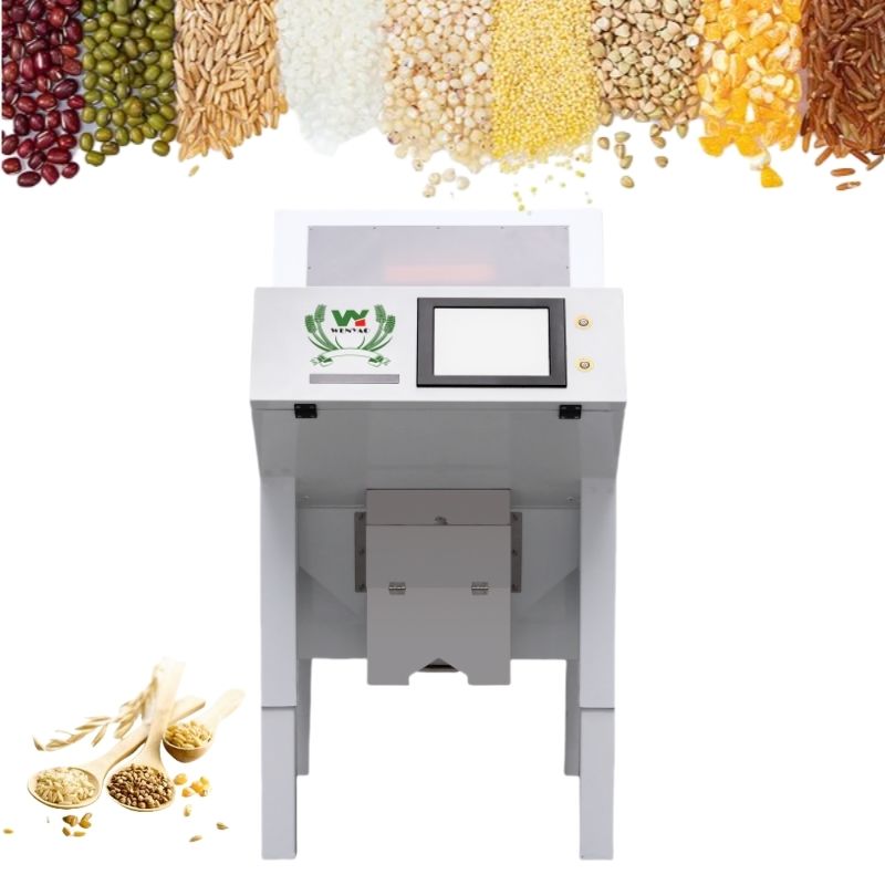 ウェンヤオ自動黒胡椒色選別機、高精度種子豆選別用