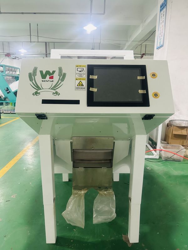 ウェンヤオ自動黒胡椒色選別機、高精度種子豆選別用
