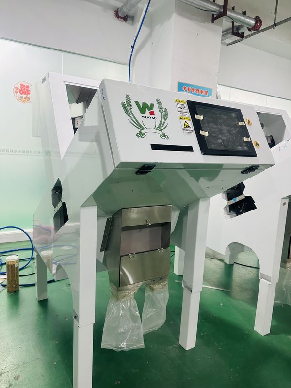 ウェンヤオ自動黒胡椒色選別機、高精度種子豆選別用