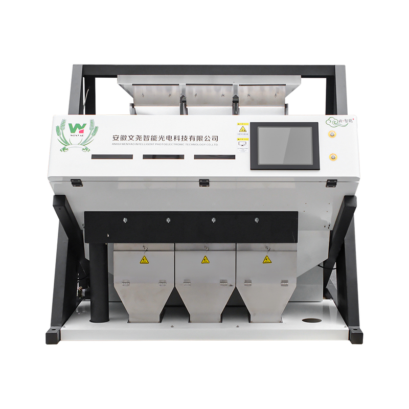 WENYAO 2はブラジルで普及したフル オートのプラスチック記事色の分類機械をシュートで降ろす