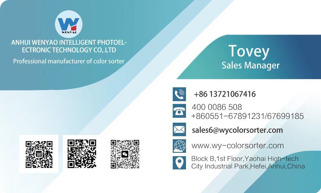 水晶石を分類するための振動バライトCcd色の選別機