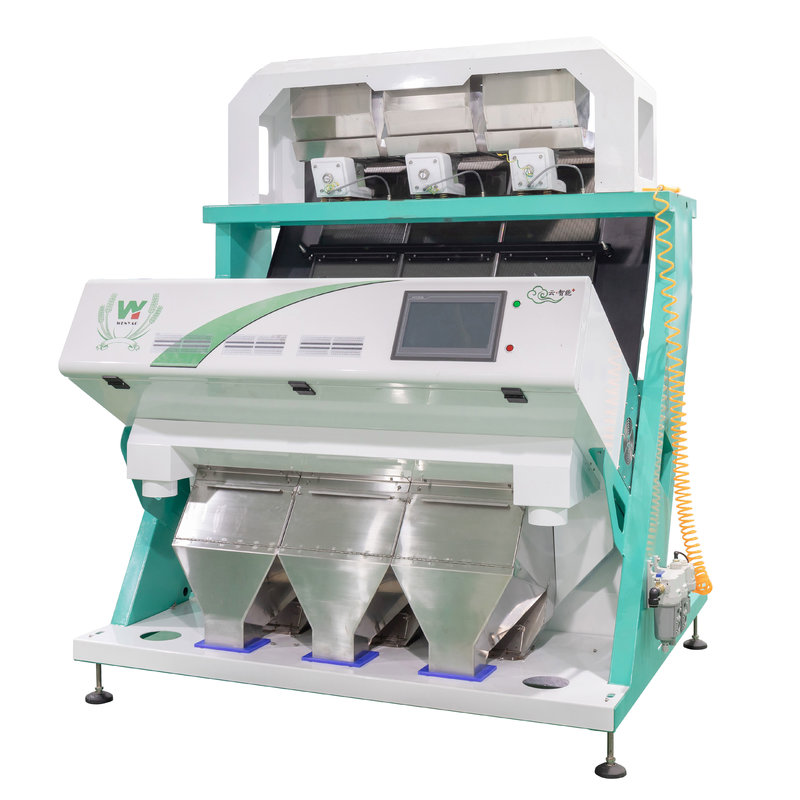 Powered Color Sorter for Peanuts Almonds Walnuts Intelligent Color Sorting Machine With High Accuracy