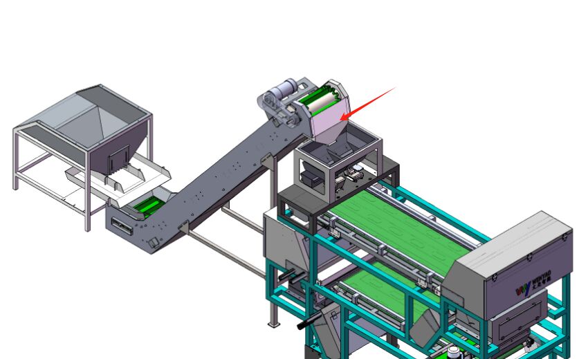 Wenyao 2025 高精度 最新インテリジェントダブルベルトカラーソープポッドカラー選別機 WIFIリモコン付き