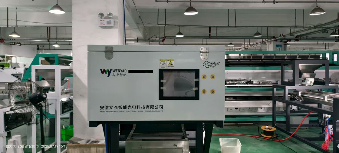 Pixel WENYAO CCD Optical Peeled Garlic Peanut Macadamia Nuts Pistachio Unpeeled Garlic Colour Sorting Machine