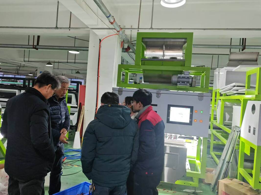 Optical Intelligent Vision Mine Stone Sorting Machine Mineral Coal Fuel Color Sorter Machine