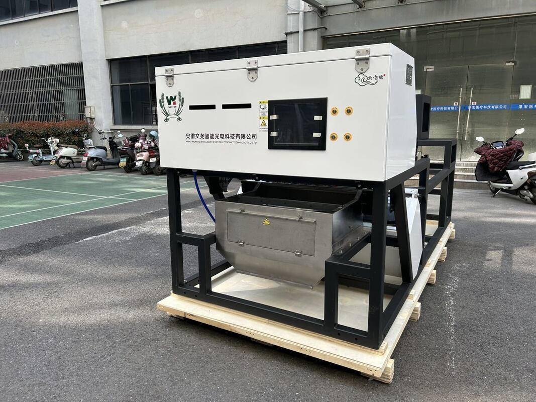 600mmベルト幅 高容量 ジュニパーカラーソーター 乾燥ラズベリー ブルーベリー 穀物選別機