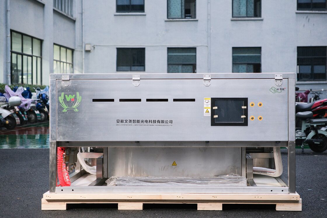 ウェンヤオジュニパーベリーカラーソーターワイドベルトステンレス鋼ブルーベリーストロベリーラズベリーカラー選別機工場価格CE証明書付きリモコン