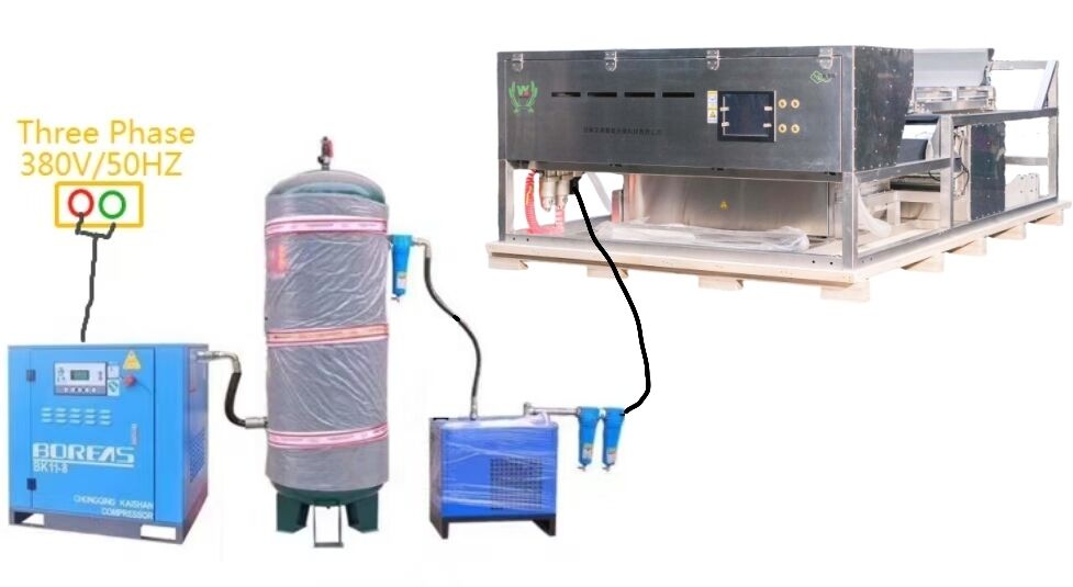 ウェンヤオジュニパーベリーカラーソーターワイドベルトステンレス鋼ブルーベリーストロベリーラズベリーカラー選別機工場価格CE証明書付きリモコン