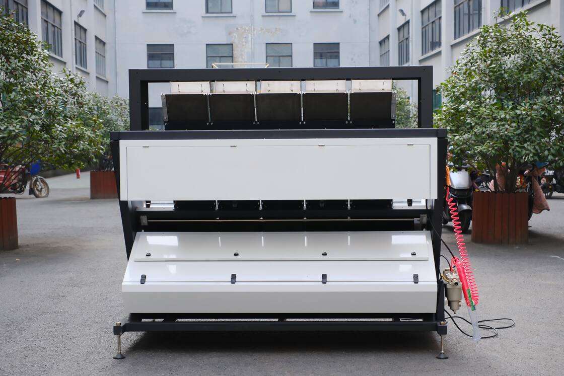 文耀 5 槽智能光学分选机 自动核桃颜色分选机 果仁和壳松子颜色分选机