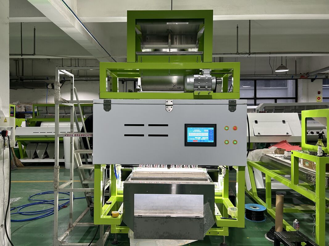 Wenyao工業用高精度選別機、リサイクルプラスチック・金属・プラスチック・PVC・PETフレーク用カラーソーター、WIFIリモートコントロール付き