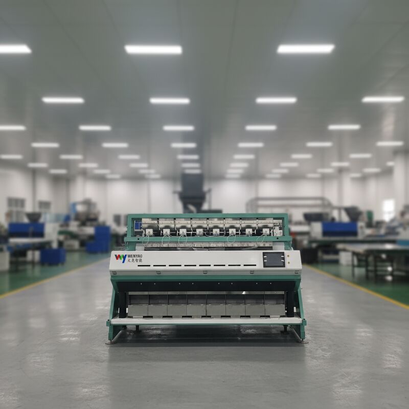 WENYAO 8 Chutes 豆類の選別機 豆類の色分け機