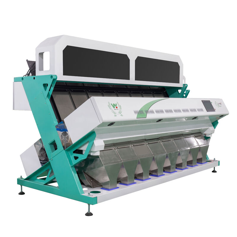 Multi-function 8 Chutes Rice Optical Sorter Machine with Big Capacity for Nuts Color Sorting