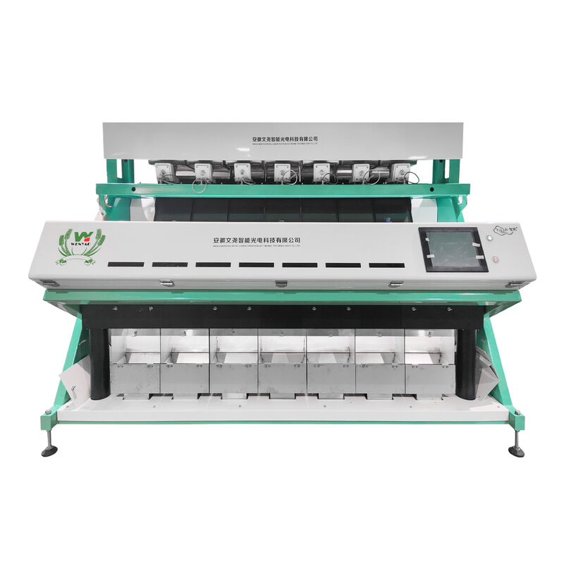 WENYAO CCD 光学ライスクリーニングライスミール用色分け機 黒茶色 220V 高容量 4200-7000kg