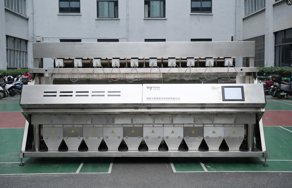 高容量10チャネルSS316防腐塩石英鉱物色分別機 99.99%の分別精度
