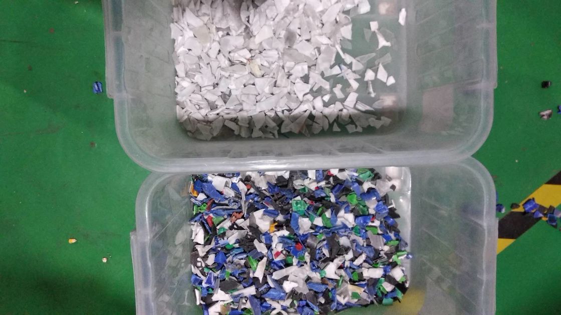 WENYAOのプラスチック色の分類機械、3t/h農業の薄片の選別機