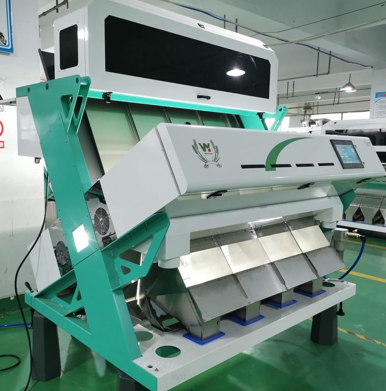CCDのカメラのヒマワリの穀粒2t/H色の選別機機械256チャネル