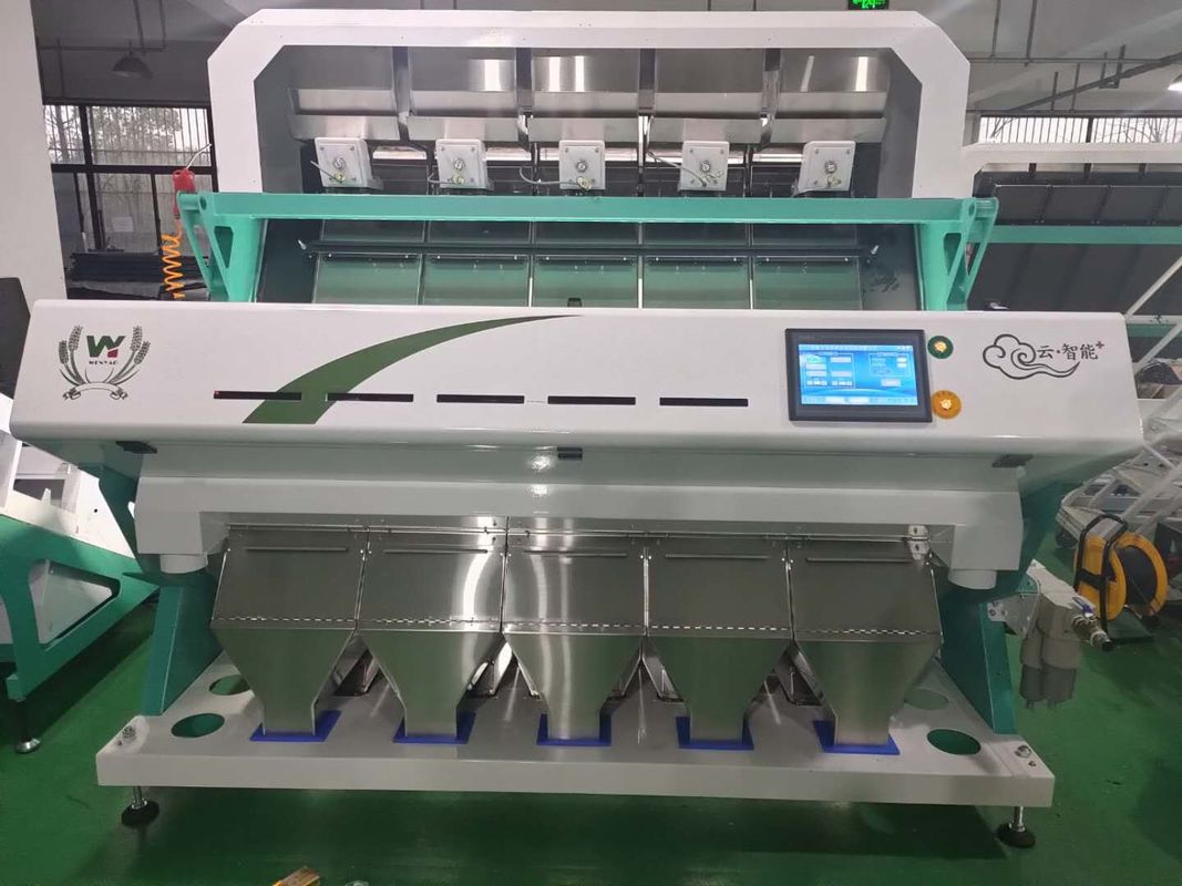 最もよい工場価格と分かれる緑色のプラスチック色のための緑のプラスチック色の分類機械