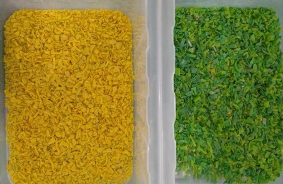 Wenyaoの小さいプラスチック色の分類機械Plasitcは選別機有効なイジェクターが付いている色のはげる