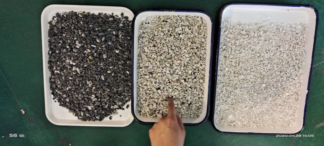 予備品と分類する米の豆のプラスチック ナットの穀物のミネラル色のための多目的5つのシュート色の選別機機械